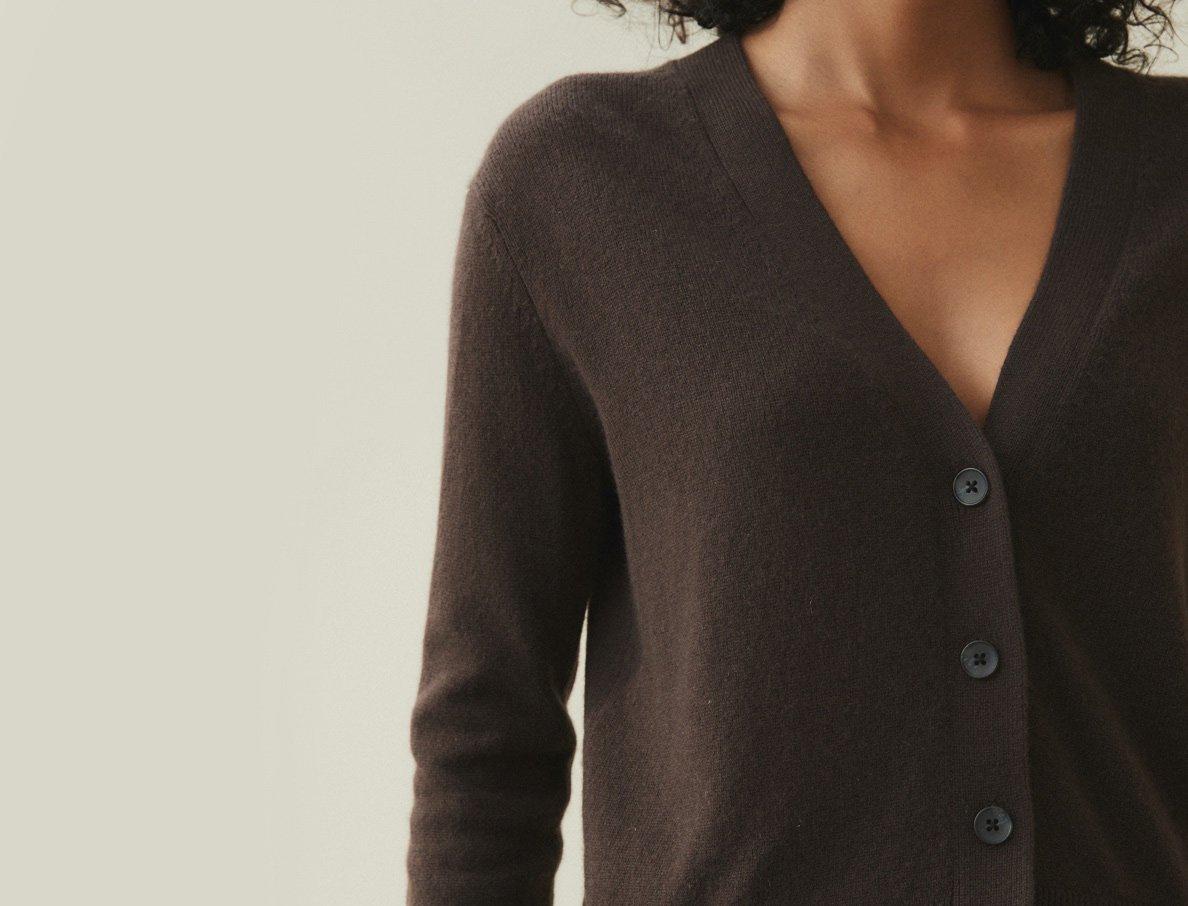 The white clearance company cashmere cardigan